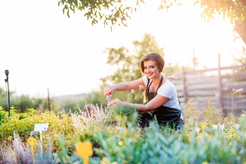Professional gardening services in Oakleigh Park maintaining a tidy residential garden